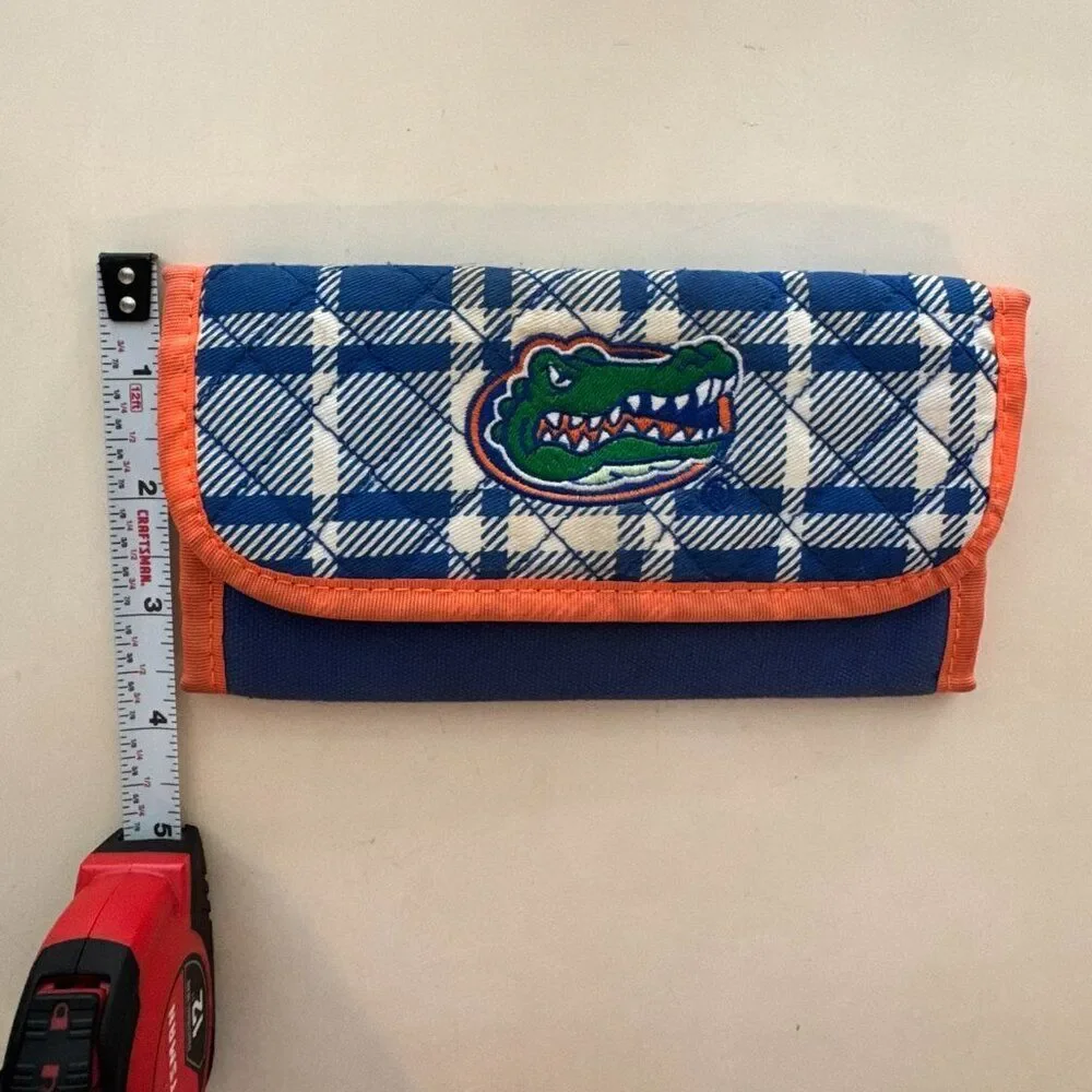 Florida Gators Quilted Checkbook Wallet Organizer NCAA Fan Gear